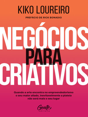cover image of Negócios para criativos